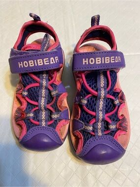 Hobibear Kids Purple & Pink Sport Sandals size 1.5